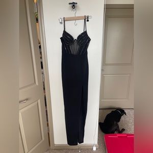 Long dress great for prom or nye parties